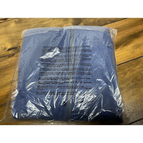 Lululemon Scuba Full-Zip Hoodie Heathered Oasis Blue Size 14 NWT - Picture 7 of 7